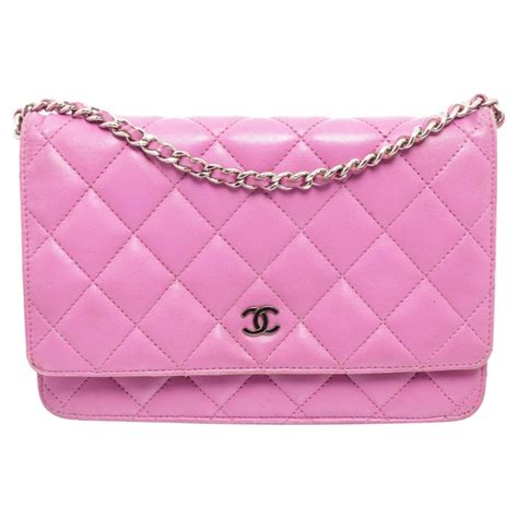 pink chanel crossbody|authentic Chanel wallet crossbody.